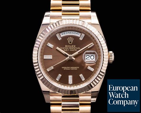 Rolex everose gold day date